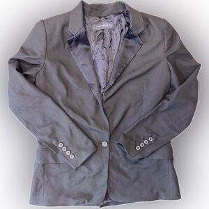 Zara Satin Detailed Blazer